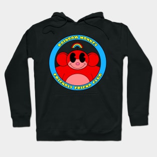 Rainbow Monkey Friend Friendly Club! Hoodie